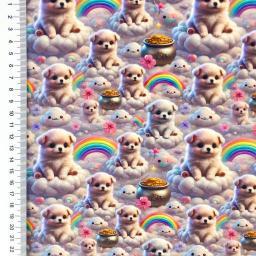 Poplin digital, Hunde